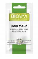BIOVAX BAMBUS Maska do włosów cienkich i łamliwych 20 ml