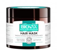 BIOVAX Biotyna Plus Maska do włosów słabych i wypadających 250 ml