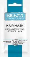 BIOVAX Keratyna + jedwab Maseczka do włosów przesuszonych i puszących się 20 ml