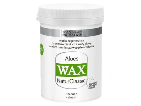 WAX PILOMAX NaturClassic Aloes Maska regenerująca do włosów cienkich 240 ml