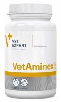 VetAminex Preparat witaminowy dla psów i kotów 60 kapsułek
