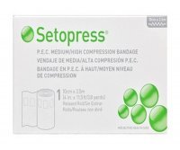 SETOPRESS Bandaż średnia/wysoka kompresyjność 10cm x3,5m 1szt.