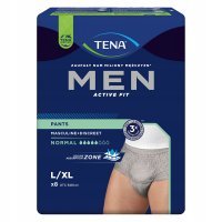 Majtki chłonne TENA Men Pants Normal Grey L/XL 8 sztuk