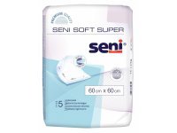 SENI SOFT SUPER Podkłady higieniczne 60 x 60 cm 5 szt.