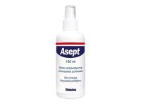 Asept Spray do dezynfekcji i oczyszczania skóry 100 ml