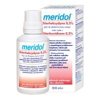 Meridol Chlorheksydyna 0,2%  płyn do płukania jamy ustnej  300 ml