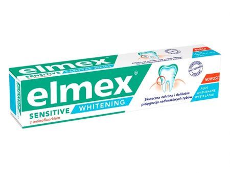 ELMEX Sensitive Whitening Pasta do zębów 75 ml
