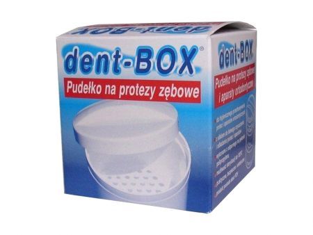 Dent-Box pudełko na protezy zębowe 1 szt.