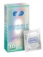 DUREX INVISIBLE CLOSE FIT Prezerwatywy 10 sztuk