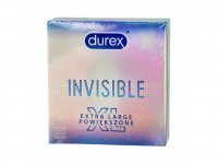 DUREX INVISIBLE XL Prezerwatywy 3 sztuki