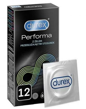 DUREX PERFORMA Prezerwatywy 12 sztuk