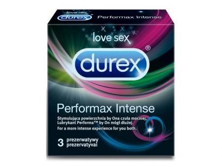 DUREX PERFORMAX INTENSE Prezerwatywy 3 szt.