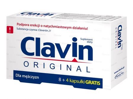 Clavin Original 8+4 kaps. gratis