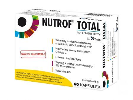Nutrof Total z witaminą D3 60 kaps.