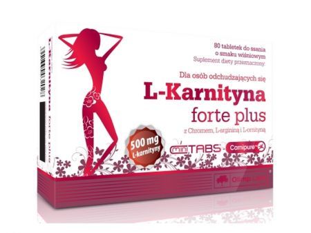 Olimp L-Karnityna Forte Plus smak wiśniowy 80 tabl.