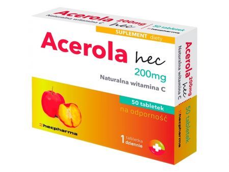 Acerola 200 mg hec 50 tabl.