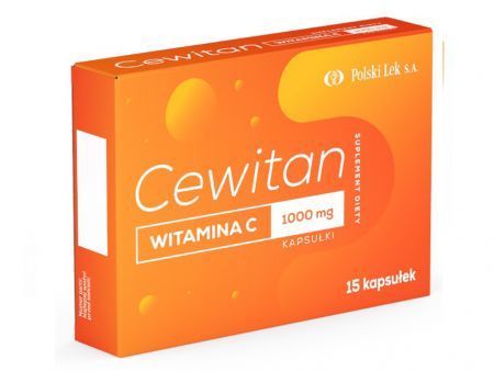 Cewitan Witamina C 1000 mg 15 kapsułek