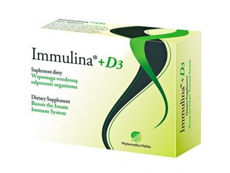 Immulina+ D3 60 kapsułek
