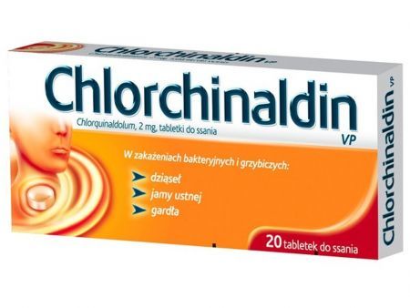 Chlorchinaldin VP 20 tabl.