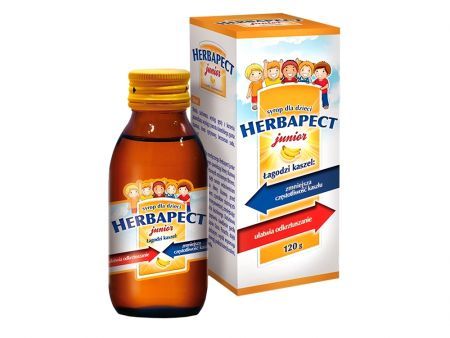 Herbapect Junior Syrop o smaku bananowym 100 ml
