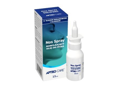 APTEO CARE Nos Spray nawilżający olej do nosa 15 ml