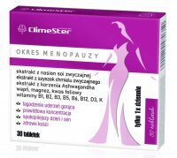 Climester na objawy menopauzy 30 tabletek