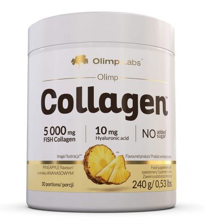 Olimp Collagen o smaku ananasowym 240 g