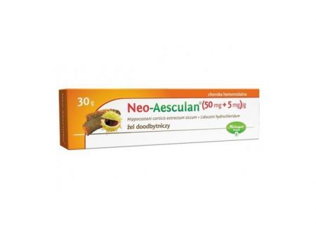 Neo-Aesculan (50 mg+5 mg)/g żel doodbytniczy 30 g HERBAPOL POZNAŃ