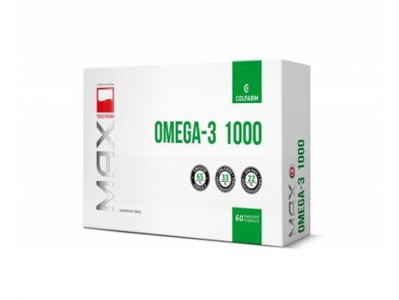 Max Omega-3 1000 60 kapsułek COLFARM