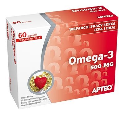 APTEO Omega-3 500 mg 60 kaps.