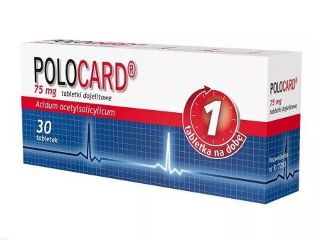 Polocard 75 mg 30 tabl. dojelitowych