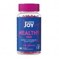 Bodymax Joy Healthy Star 60 żelek o smaku malinowym