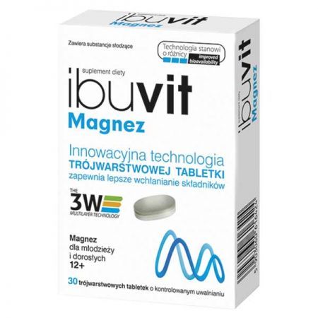 Ibuvit Magnez 30 tabletek