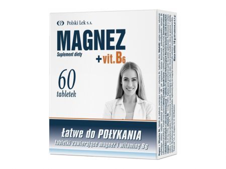 Magnez + vit. B6 60 tab. POLSKI LEK