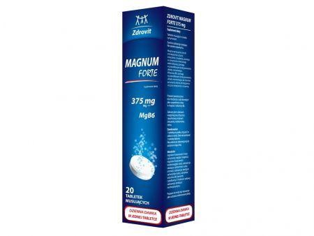 ZDROVIT Magnum Forte 375 mg 20 tabl. mus.