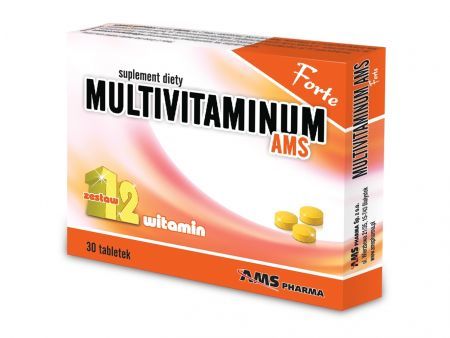 Multivitaminum AMS Forte 30 tabl.
