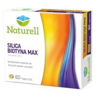 NATURELL Silica Biotyna Max 60 tabletek