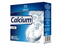 ZDROVIT Calcium w folii 12 tabl. mus.
