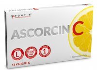Ascorcin C 1000 mg kaps. 15kaps.(blister)