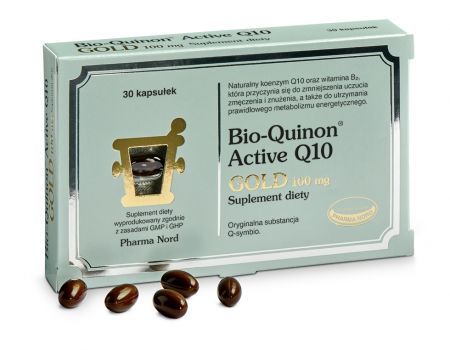 PHARMA NORD Bio-Quinon Active Q10 Gold 100 mg 30 kapsułek